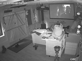 Heisse Milf wird auf einem cctv gefickt