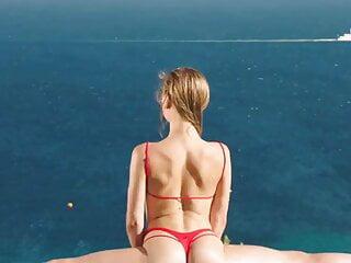 Geiles blondes touristenpärchen fickt in allen Stellungen