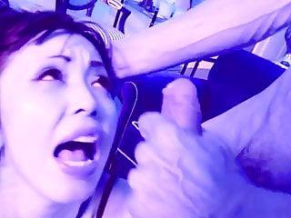 Asia Hure Marica Hase bekommt zwei Ladungen ins Gesicht