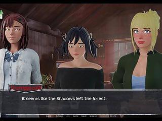 Herrin und die maskenmädels - sie spielen mit dem Schwanz und den Glocken