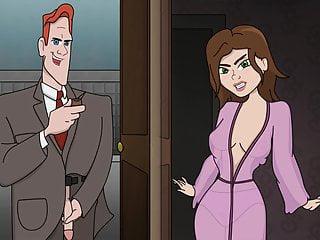 Geile Brünette Annie Cruz fickt mit dem Kollegen